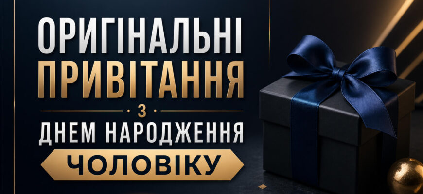 оригінальні привітання з днем народження чоловіку листівка
