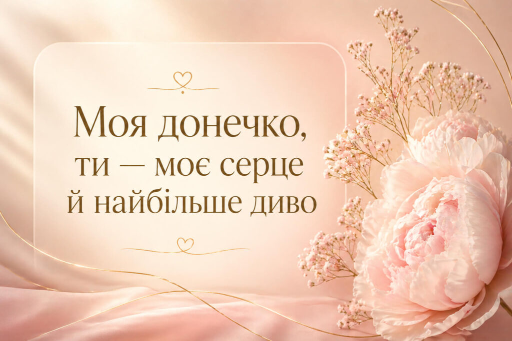 зворушливе привітання з днем народження дорослій доньці від мами
