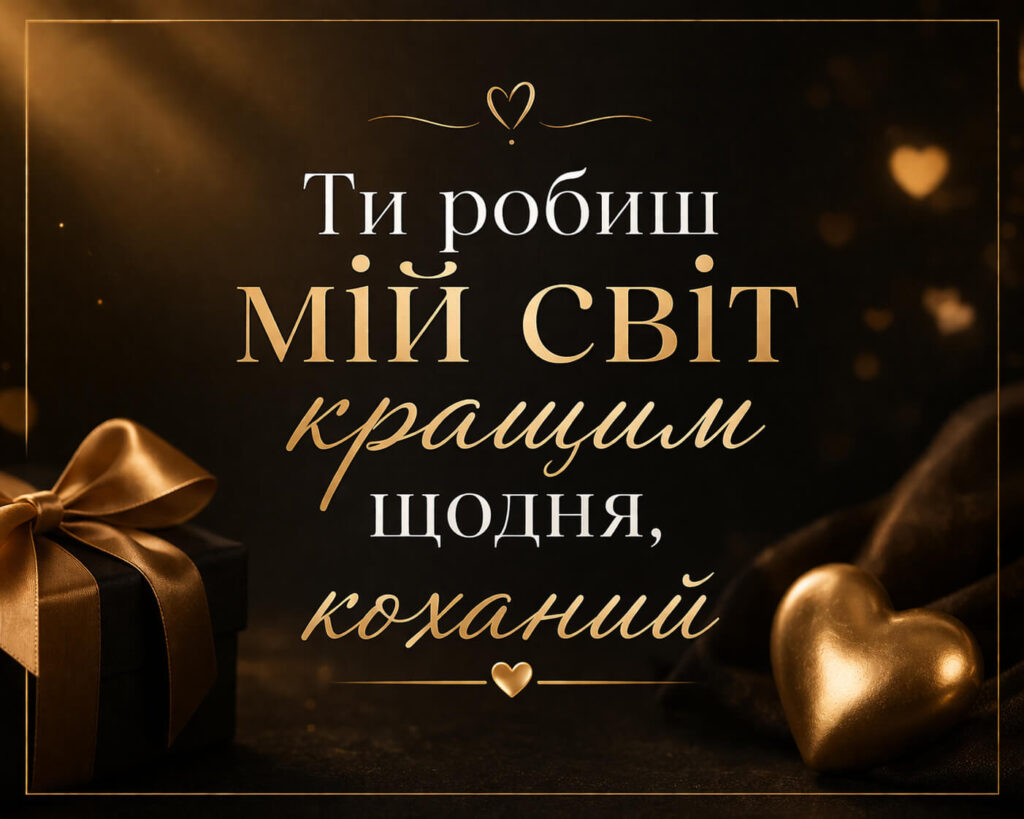 зворушливе привітання коханому хлопцю з днем народження текст