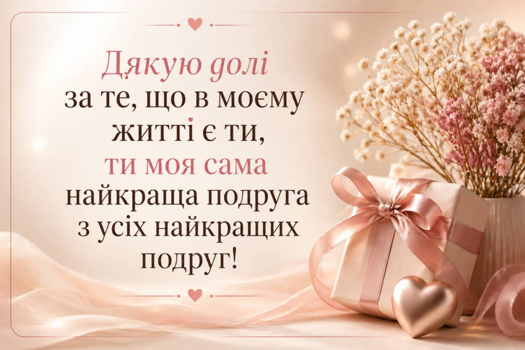 до сліз зворушливі привітання з днем народження подрузі текст
